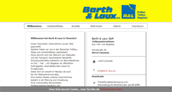 Desktop Screenshot of barth-laux.de